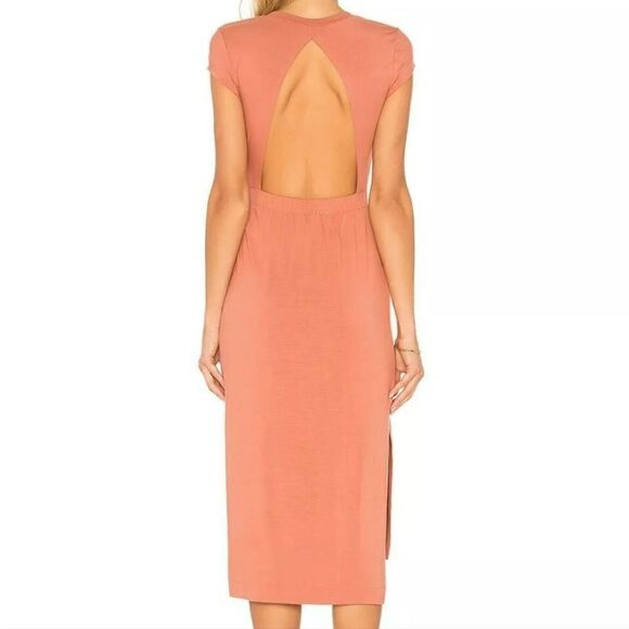 Enza Costa Midi open back Dress M - Picture 4 of 4